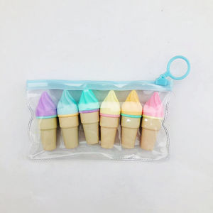 अनुकूलित मिनी बहु रंगीन मार्कर पेन स्कूल कार्यालय और बच्चों के लिए 6 रंग हाइलाइटर मार्कर - Product Image 2