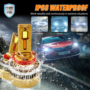 Chenlang - Bombilla LED Súper Brillante de 420 W y 40000 LM con Seis Tubos de Cobre H1 9005 9006 H11 para Faros Antiniebla H7 H4, Bombilla LED para Coche - Product Image 4