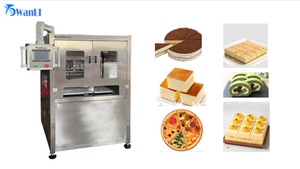 Wanli Multifunctional Ultrasonic Cake Cutting <strong>Machine</strong> Automatic <strong>Pizza</strong> Dividing <strong>Machine</strong> - Product Image 2