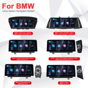 Pour tous les modèles <span class=keywords><strong>BMW</strong></span> avec système de navigation centralisé Linux à grand écran, compatible CarPlay, unités tout-en-un de navigation automobile - Product Image 1
