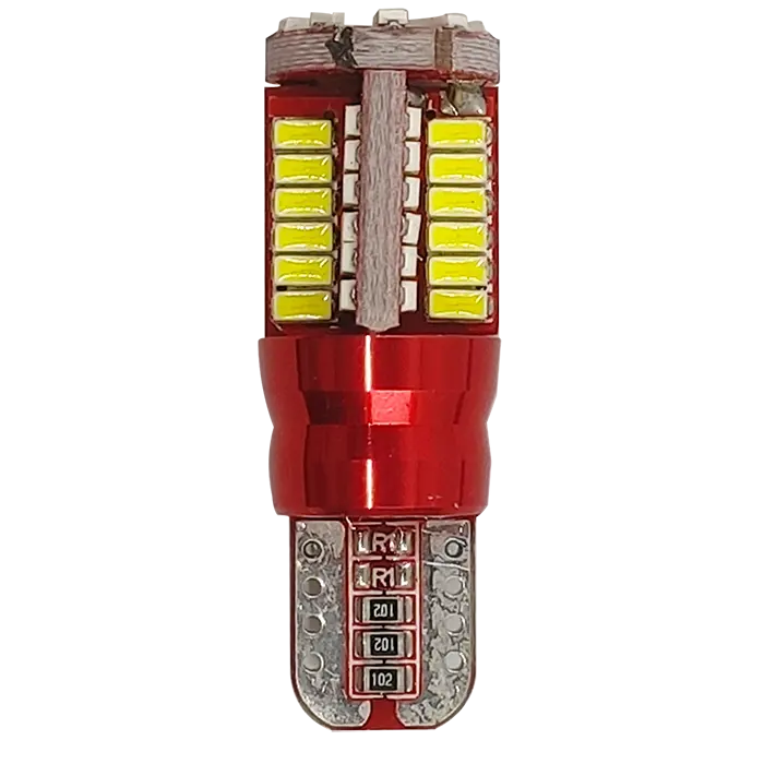 T10 led w5w 3014 57SMD LED T10 CANBUS, لمبات خلوص السيارات ، نظام إضاءة ليد تلقائي