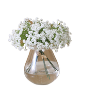 Bouquet de fleurs artificielles Mokhagel, fausse gypsophile, fleurs en PVC souple, petites décorations florales pour la maison, modèle Austin Gypsophila