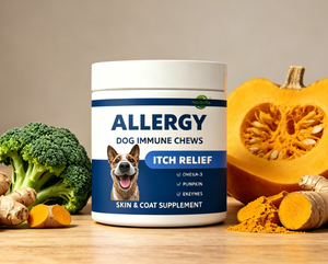 OEM/ODM Friandises à mâcher pour chiens contre les allergies et pour renforcer l'immunité |   Complément alimentaire Omega-3 pour la <span class=keywords><strong>peau</strong></span> et le pelage, soulagement des démangeaisons - Product Image 3