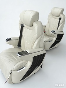 Asientos de Auto Eléctricos de Cuero de Lujo VIP Aero para Alphard W447 <span class=keywords><strong>Hiace</strong></span> Van Sprinter Clase V, Cómodos y Reclinables - Product Image 5