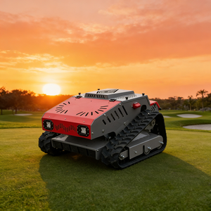 Cortadora de césped robótica autopropulsada con control remoto, de grado industrial y accionada por diésel - Product Image 1