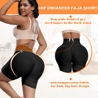 Hip Enhancer Butt Lifter Mujeres Cintura alta Control de barriga Body Shaper Pantis Bbl Shapewear Faja Shorts De Mujer Levanta Cola