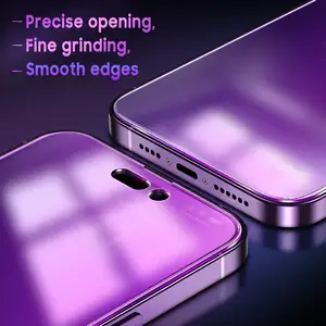 28 Degree Anti Spy Anti-Blue Light HD Full Coverage Tempered Glass Privacy Screen Protector For IPhone 13 14 15 Pro Max Plus