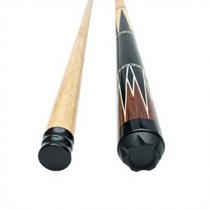 Taco de billar de madera negra, de 2 piezas, ligero, con punta de 11.5mm o 12.5mm, para billar de 8 y 9 bolas - Product Image 4