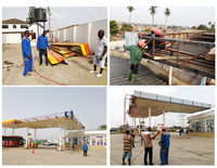 Structure publicitaire extérieure personnalisée SJBT, panneau lumineux pour entreprise, structure de signalisation, éclairage décoratif, garantie de 3 ans