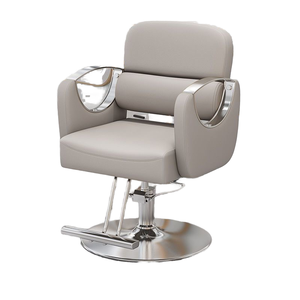 Fauteuil de barbier électrique professionnel inclinable et pliable 2026 avec repose-pieds réglable, pompe hydraulique robuste et design moderne - Product Image 2