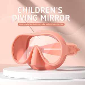 <span class=keywords><strong>Gafas</strong></span> de <span class=keywords><strong>Buceo</strong></span> y Snorkel para Niños ZMZ DIVE MC301 con Silicona Integrada y Cristal Templado, Logotipo Personalizable para Niños - Product Image 2