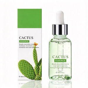 Sérum Visage Coréen Hydratant 4-en-1 au Cactus, Acide Hyaluronique, Vitamines C et E – Vente en Gros - Product Image 1