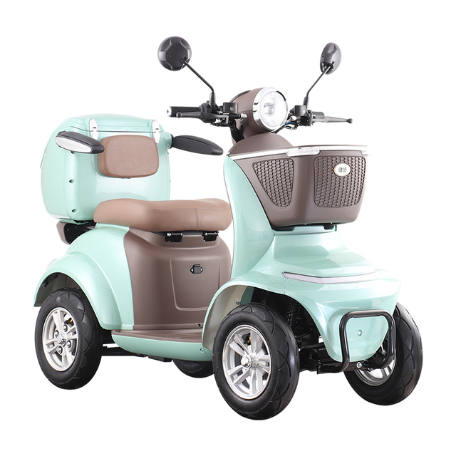 Lunar-Q Electric Scooter 4 Wheel Mobility Electric Scooter for Elderly With Disc Brake