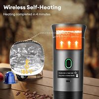 Machine à café expresso portable 3-en-1 rechargeable 20 bars pour café moulu et capsules, idéale pour les voyages – Logo personnalisé accepté – Fournisseur direct usine