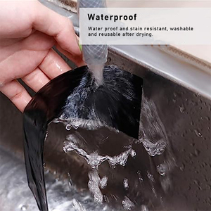 أسود 4D ملمس ألياف تصميم الهواء فقاعة تحرير الهواء المضادة للتجاعيد الفينيل التفاف حر لسيارة الكربون موتو ديي الخارجي - Product Image 3