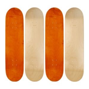 Tabla de Skateboard Personalizada Naranja de Alto Rendimiento, 7 Capas de Arce Chino, 8 Pulgadas Cóncava, para Calle, Parque y Freestyle - Product Image 4