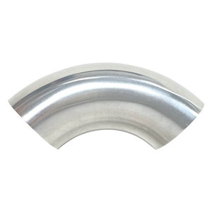 Acier inoxydable sanitaire 90 °   <span class=keywords><strong>Coude</strong></span> 3A / BPE / SMS, SS 304 / 316 / 321, <span class=keywords><strong>poli</strong></span> <span class=keywords><strong>miroir</strong></span> - Product Image 6