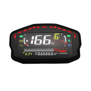 Compteur de vitesse de moto, adapté à la modification du tableau de bord LCD Ducati, compteur de vitesse numérique - Product Image 4