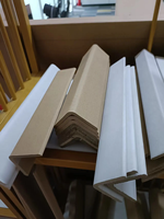 Protection d'angle en carton kraft brun rigide Xumao, prix usine Chine, pour logistique, respectueux de l'environnement