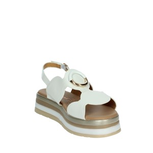 11279-e4 bianco con tacco aperto Slip-On in gomma resistente/PU/PVC per uso esterno tutto l'anno per la primavera estate autunno inverno - Product Image 5