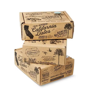 Custom <strong>Empty</strong> Corrugated <strong>Packing</strong> <strong>Dry</strong> <strong>Fruit</strong> Nut Dates Shipping Packaging <strong>Boxes</strong> for Dates - Product Image 5