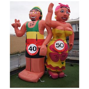 Venta caliente personalizado gigante inflable publicidad decorativa inflable Sarah opblaasbare lucht <span class=keywords><strong>danser</strong></span> - Product Image 1