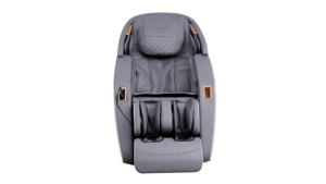 Fauteuil de massage zéro gravité SL Track en cuir PU premium avec 3 ensembles de roulettes - Product Image 5
