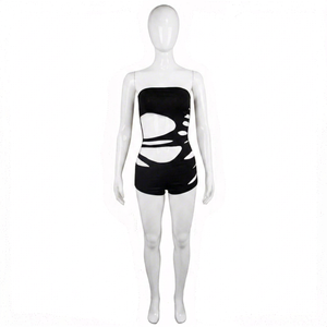 Mono Deportivo Transpirable de Alta Calidad para Mujer, Body de Una Pieza para Ejercicio, Yoga, Deporte, Largo hasta la Rodilla, Secado Rápido, Primavera - Product Image 1