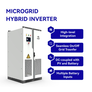 125KW/250KW On/Off Grid Hybrid Solar <b>System</b> With Lithium Ion <b>Energy</b> <b>Storage</b> for Industrial & Commercial Use Neptune-125K-HA1-3 H - Product Image 3