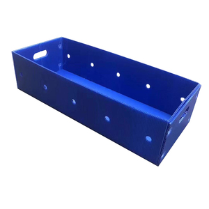Corrugated PP plastic folding box, waterproof transportation turnover box