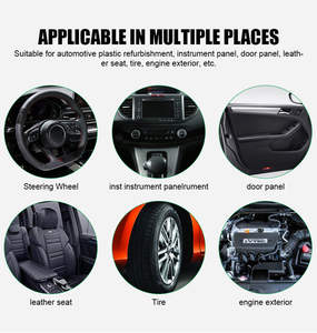 Agent de rénovation du caoutchouc et du plastique, effet de décontamination anti-oxydation hautement efficace, vente en gros directe d'usine, spray d'entretien automobile - Product Image 5