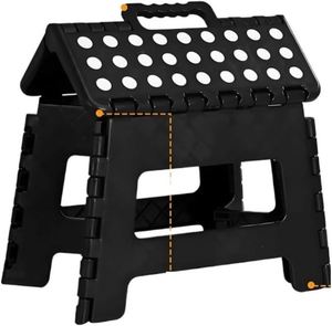Wholesale Plastic Folding Step <b>Stool</b> for Kids 9Inch Tall 11Inch Wide Foldable Bedroom School Apartment Use - Product Image 1