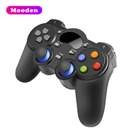 Control Inalámbrico para Juegos Mooden B50 con Soporte, 2.4G, Vibración, Retro