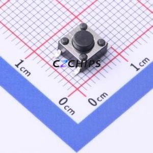 TSD003A04326B02 Tactile Switch SMD-4P,6x6mm Switch Round Button 2.6N Vertical Mount 6mm - Product Image 1