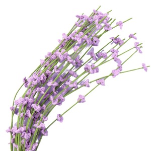 Bouquet de fleurs fraîches préservées, fait main, au crochet, transfrontalier, avec radix ophiopogonis, en fil tricoté, pour le Nouvel An et le Printemps - Product Image 5