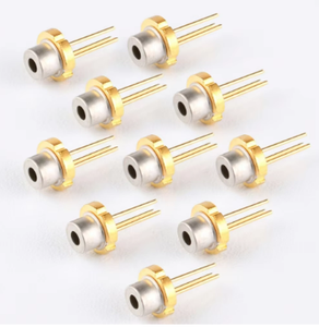 10 Uds 5mW 650nm Sensor módulo láser de <span class=keywords><strong>diodo</strong></span> láser rojo 650NM diodos DIY 5MW <span class=keywords><strong>LED</strong></span> diseño electrónico - Product Image 1