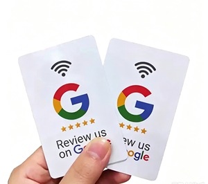 Tarjeta NFC Personalizada para Redes Sociales como <span class=keywords><strong>Facebook</strong></span> y TikTok, Tarjeta de Visita NFC, Tarjeta RFID, Tarjeta NFC para Reseñas de Google - Product Image 1