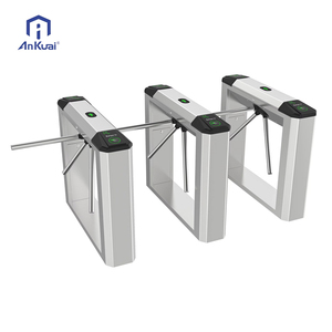 Torniquete Trípode Vertical <span class=keywords><strong>de</strong></span> Alta Seguridad - Puerta <span class=keywords><strong>de</strong></span> Control <span class=keywords><strong>de</strong></span> Acceso con Reconocimiento Facial y Lector <span class=keywords><strong>de</strong></span> Códigos QR para Entrada <span class=keywords><strong>de</strong></span> <span class=keywords><strong>Metro</strong></span>/Oficina - Product Image 3