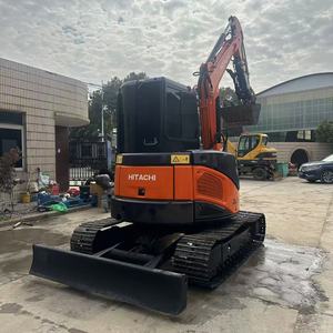 รถขุดไฮดรอลิกตีนตะขาบฮิตาชิ ZX50U มือสอง 5 ตัน พร้อม PLC และปั๊มเกียร์ คุณภาพดี zx50 zx55 zx30 ขาย - Product Image 6