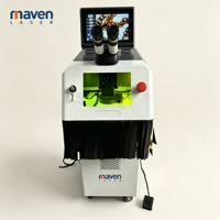 Machine de soudage laser IGBT de luxe 300W pour l'usine de bijoux en or et en argent en Allemagne