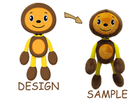 Fabricant de jouets en peluche super doux personnalisés, animaux en peluche kawaii, animaux en peluche en coton rembourrés, visage brodé, OEM ODM en gros