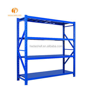 Heißer Verkauf kann 300-800kg pro Stufe Stahl mittelschweres Lager blech lager regals ystem laden - Product Image 2