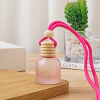 11ml Glas-Aromatherapieflasche für Auto, Mattiert, Leer, zum Aufhängen, für Ätherische Öle mit Erweiterungsmöglichkeit