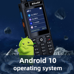 BinQi <span class=keywords><strong>BQ</strong></span>-F7 Walkie Talkie 4G LTE Resistente al Agua IP67, Pantalla <span class=keywords><strong>HD</strong></span> de 2.4 Pulgadas, Cámara Dual, Largo Alcance de 5000 km, Radio Bidireccional POC de 10 W - Product Image 4