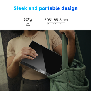 Moniteur LED portable pour ordinateur portable 13,3 pouces 100% SRGB Panneau IPS Ultra fin avec Type-C - Product Image 6