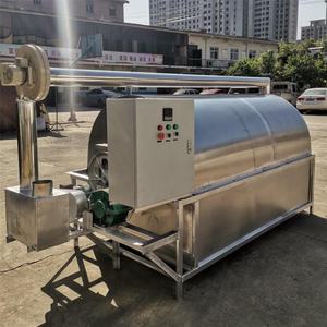 Tambur kurutucu aperatif ürünleri için paslanmaz çelik tahıl döner kurutucu silindirik mısır patlağı döner fırın ve kurutma makinesi - Product Image 2