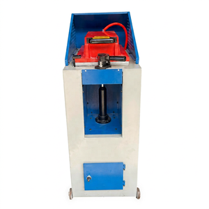Machine industrielle pneumatique de collage de semelles de chaussures, presse à double station pour l'assemblage de semelles en caoutchouc - Product Image 1