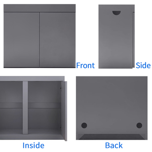 סיטונאי באיכות גבוהה 90 ס "מ עץ אקווריום אקווריום דגים טנק אקווריום מים מסנן אקווריומים ציוד ארון אחסון - Product Image 3