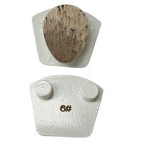 Disques abrasifs diamantés carrés de 10 mm à haute dureté Newgrind pour ponceuse à sol Rhino