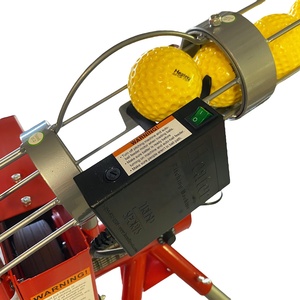 Bán buôn 9-inch màu vàng và màu đỏ cứng Pu má lúm đồng tiền bóng chày cho người lớn và thanh thiếu niên bày Máy Đào Tạo - Product Image 6